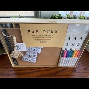 Rae Dunn SketchBook Kit. Stickers, markers, book etc included!
